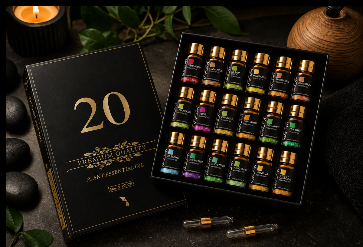 Zestaw 20 olejków eterycznych Secret Form®