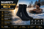 Skarpety Neoprenowe 3 mm Do Morsowania Secret Form®