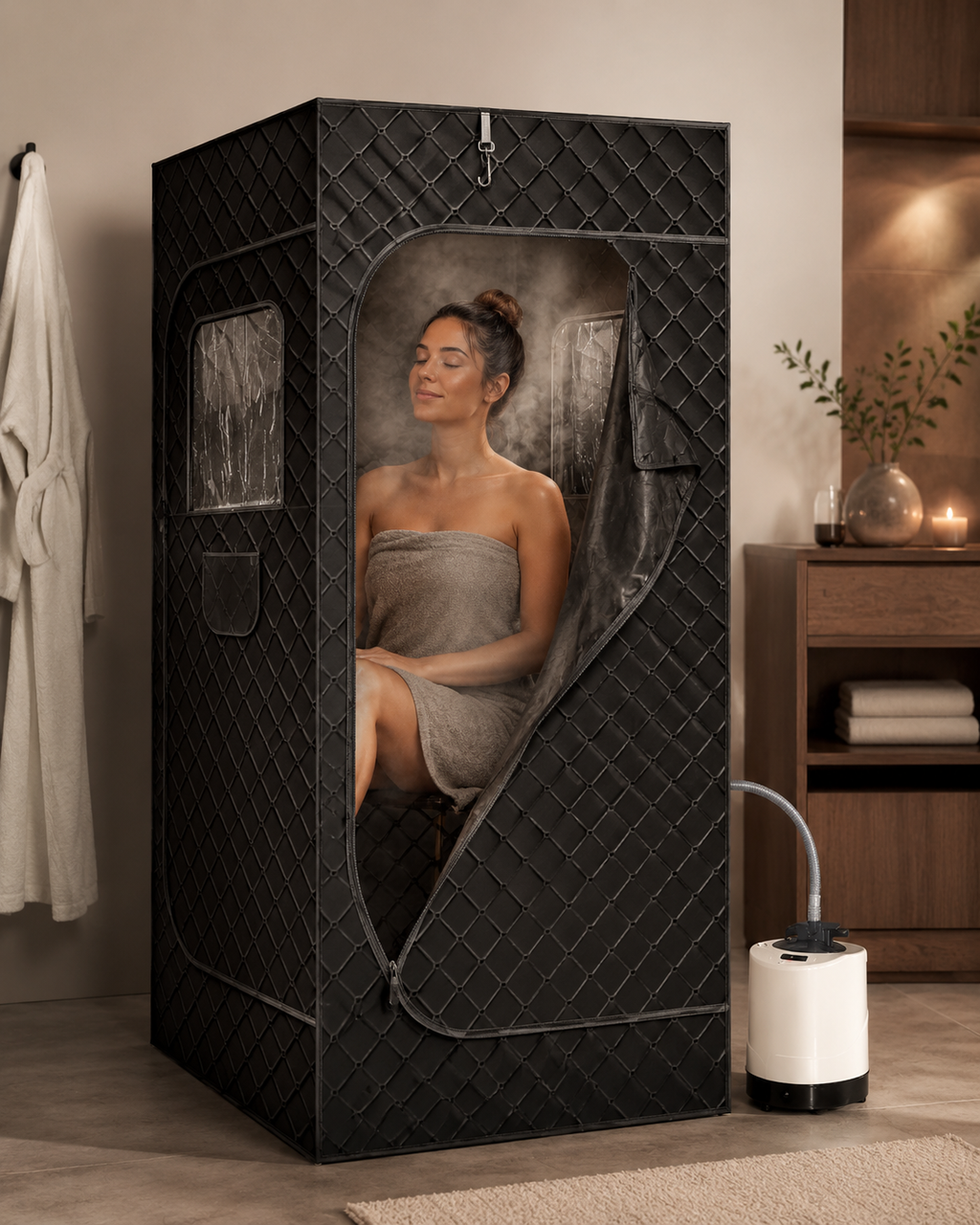 Secret Form® Przenośna Sauna Parowa
