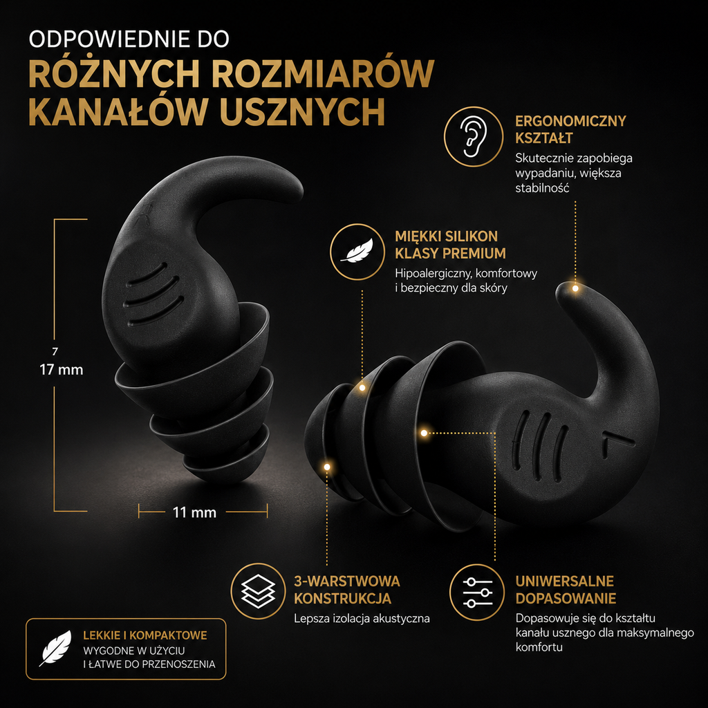 Zatyczki do Uszu Secret Form®