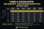 Skarpety Neoprenowe 3 mm Do Morsowania Secret Form®
