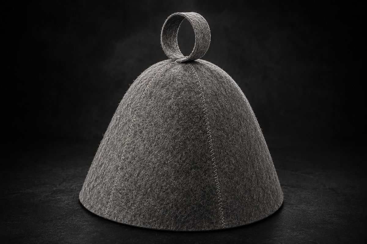 Czapka Do Sauny Secret Form® Filc Wełniany