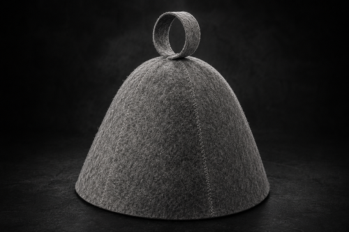 Czapka Do Sauny Secret Form® Filc Wełniany